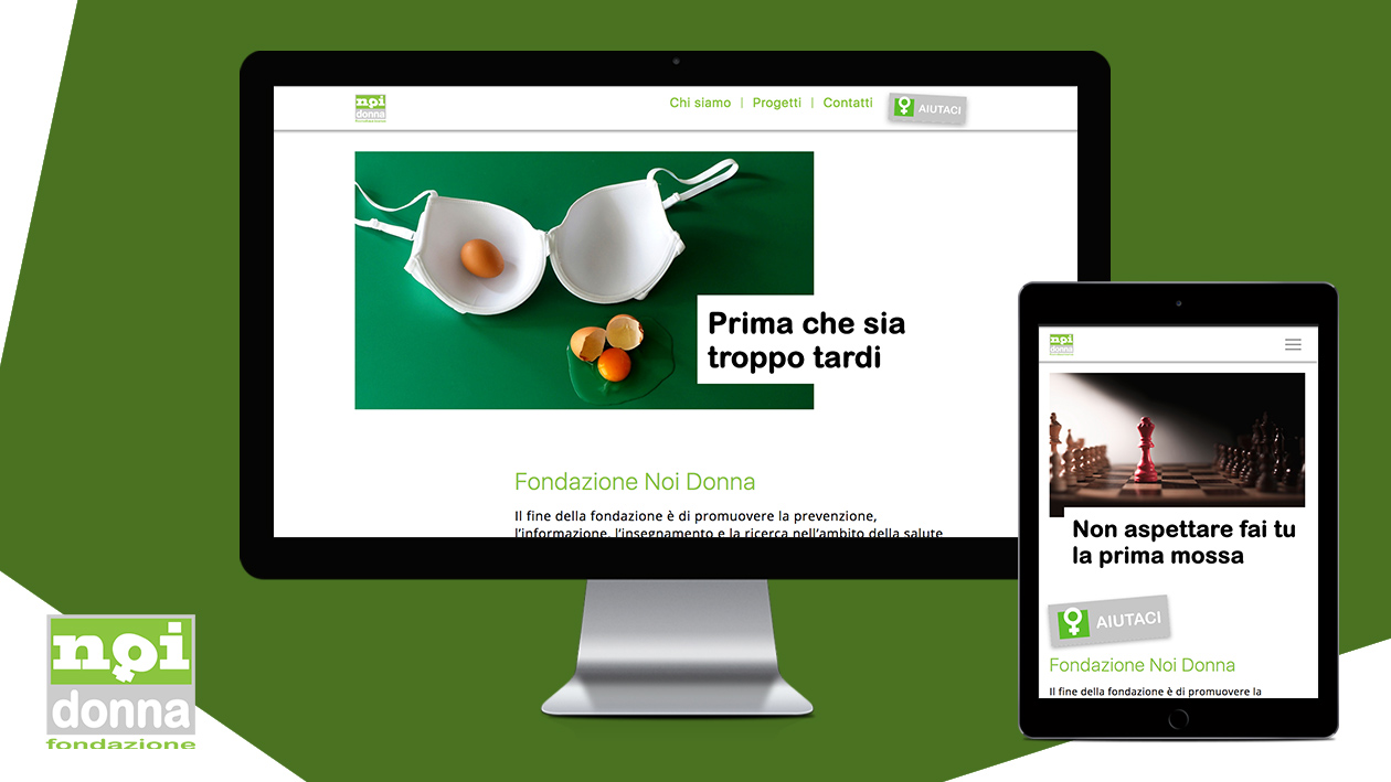  Website Fondazione Noi Donna
